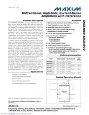 MAX4072 datasheet.datasheet_page 1