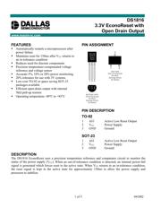 DS1816R-5+T&R Datenblatt PDF