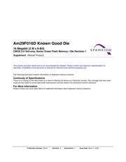 AM29F016D-120DPI 1 数据规格书 1
