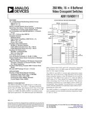 AD8110-EB datasheet.datasheet_page 1