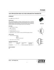 FCX605TA-79 datasheet.datasheet_page 1