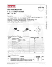 FQU1N80 datasheet.datasheet_page 2