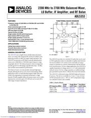 ADL5353ACPZ-R7 datasheet.datasheet_page 1