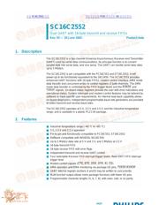 SC16C2552 datasheet.datasheet_page 1