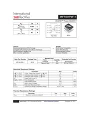 IRF7401TRPBF-1 datasheet.datasheet_page 1