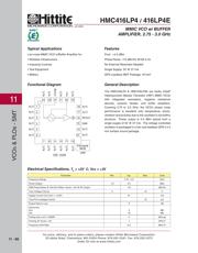 HMC416LP4E datasheet.datasheet_page 4