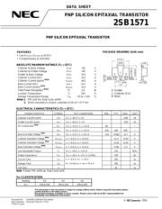 2SB1571 数据规格书 1