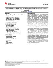 ADC12DL066CIVS/NOPB 数据规格书 1