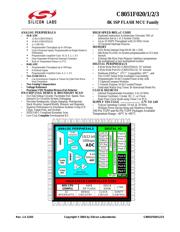 C8051F020-GQR Datenblatt PDF