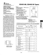 CD4021BE Datenblatt PDF