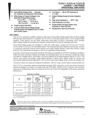 TLC27L1CDRG4 datasheet.datasheet_page 1