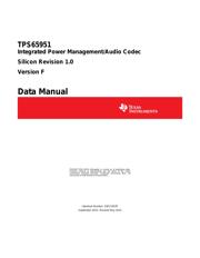 TPS65951A1ZGUR 数据规格书 1