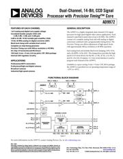 AD9972BBCZ datasheet.datasheet_page 1