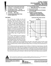 TLC2262CP Datenblatt PDF