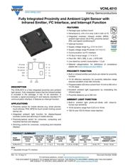 VCNL4010-GS08 Datenblatt PDF