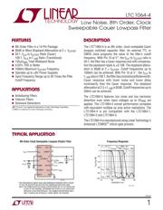 LTC1064-4CN 数据规格书 1