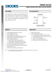 74AHC1G125SE-7 Datenblatt PDF