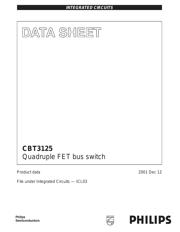 CBT3125PW,118 数据规格书 1