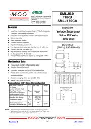 SMLJ33A-TP 数据规格书 1