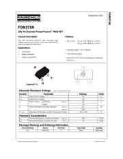 FDN371N 数据规格书 2