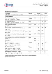 BTS141BKSA1 datasheet.datasheet_page 3