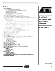 AT89C51IC2-SLSUM datasheet.datasheet_page 1