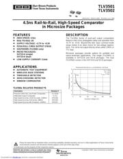 TLV3501AIDR datasheet.datasheet_page 1