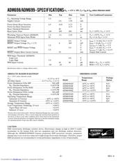 ADM699 datasheet.datasheet_page 2