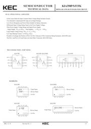 KIA358P datasheet.datasheet_page 1