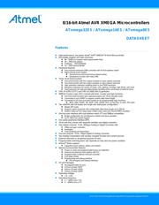 ATXMEGA8E5-M4U Datenblatt PDF