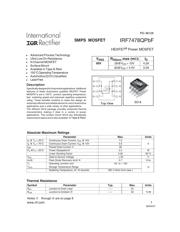 IRF7478QPBF datasheet.datasheet_page 1