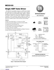 MC33153PG Datenblatt PDF