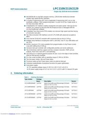 LPC2119FBD64/01 数据规格书 2