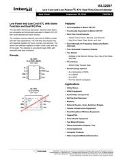 ISL12057IBZ datasheet.datasheet_page 1