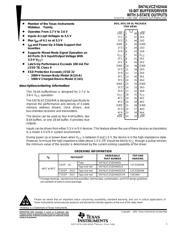 SN74LVCZ16244ADGVR datasheet.datasheet_page 1