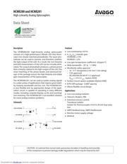 HCNR200 Datenblatt PDF