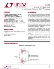 LT6300CGN#TRPBF datasheet.datasheet_page 1