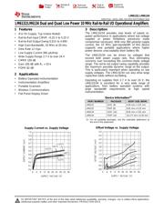 LM6132AIM/NOPB Datenblatt PDF