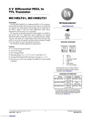 MC100ELT21DG datasheet.datasheet_page 1