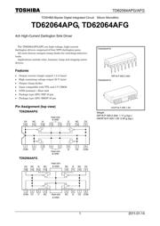 TD62064AFG Datenblatt PDF