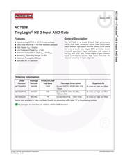 NC7S08P5X datasheet.datasheet_page 2