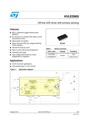 HVLED805 datasheet.datasheet_page 1