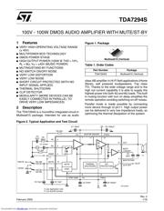 TDA7294S_05 datasheet.datasheet_page 1