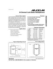 DG529AK/883 datasheet.datasheet_page 1