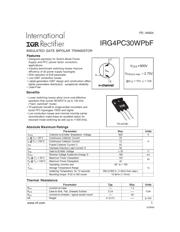 IRG4PC30WPBF datasheet.datasheet_page 1