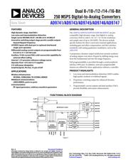 AD9743BCPZ datasheet.datasheet_page 1