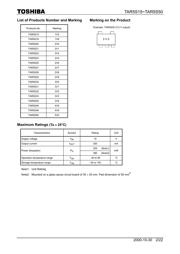 TAR5S33 datasheet.datasheet_page 2