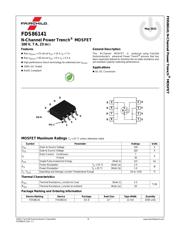 FDS86141 datasheet.datasheet_page 1