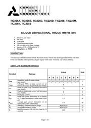 TIC225M 数据规格书 1