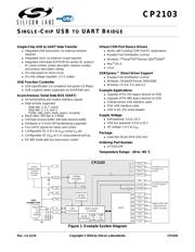 CP2103-GM 数据手册